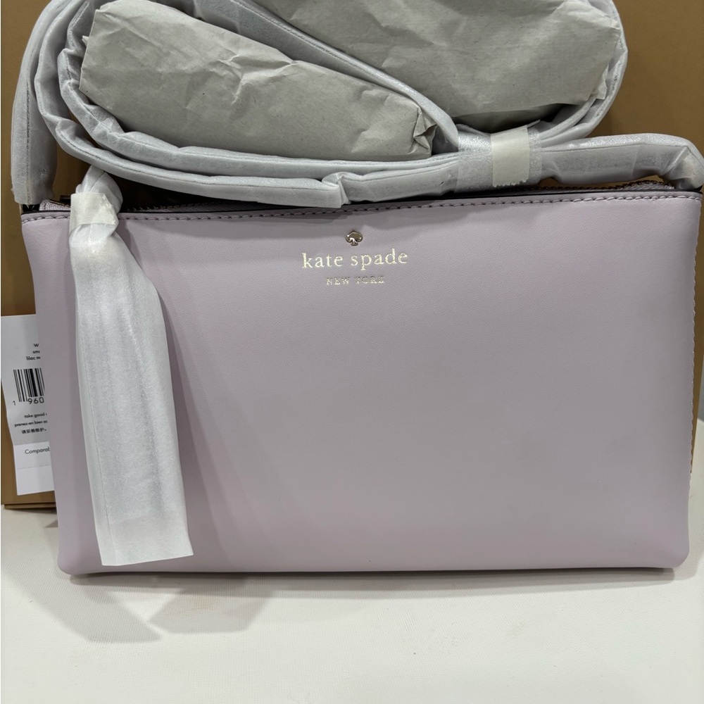 Kate Spade Ivy Street Amy- Lilac Moon Smooth Leather Crossbody
WKRU4856